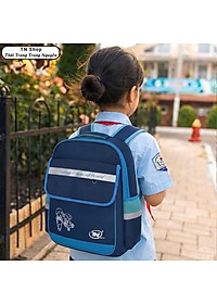 Balo Học Sinh Cấp 1 TN Bags TN.B3014 - Balo Đi Học Cho Bé Trai, Nhẹ Bền, Chống Thấm, Nhiều Ngăn Tiện Lợi