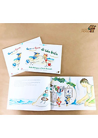 Truyện Ehon bé 3-4-5 tuổi - Gư-ri và Gư-ra đi tắm biển