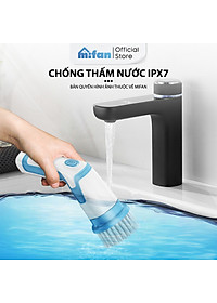 Máy Cọ Rửa Điện Cầm Tay Đa Năng Mifan K3 25W - Kèm 4 Đầu Chổi, Pin Sạc 2000mAh, Chống Nước IPX7, Tốc Độ 500rpm, Bảo Hành 12 Tháng