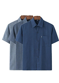 Bộ đũi nam trung niên, bộ quần áo trung niên nam cho bố