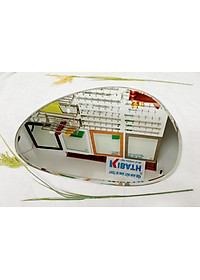 Gương soi Kibath hình viên đá