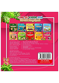 Sách - Cùng Bé Khám Phá Thế Giới Xung Quanh - Số Đếm - Sách Song Ngữ (Bìa cứng)