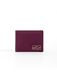 Ví da nam nữ dáng ngang NATOLI gập đôi đựng thẻ cầm tay cao cấp BST Simple Horizontal Wallet V4