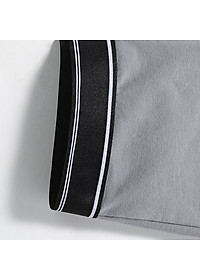 Combo 2 quần lót nam boxer, set 2 sịp đùi nam màu trơn thun cotton CBQL116
