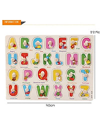 Bảng núm gỗ Ghép Hình Nhiều Chủ Đề Cho Bé