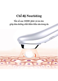 Máy Massage Mặt Cầm Tay Mini Kiêm Máy Di Tinh Chất Nóng Lạnh Ion Giúp Đẩy Đẩy Dưỡng Chất Đẩy Tế Bào Chết Chăm Sóc Sắc Đẹp Chị Em Hiệu Quả Máy Rửa Mặt Kết Hợp Đẩy Tinh Chất Hiệu Quả