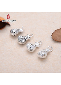 Charm bạc túi tài lộc treo - Ngọc Quý Gemstones