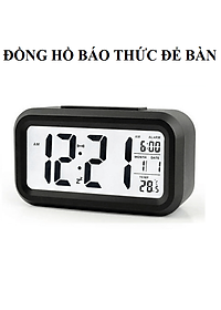 Đồng hồ báo thức điện tử để bàn màn hình đa chức năng thời gian, lịch, báo thức, nhiệt độ DH89