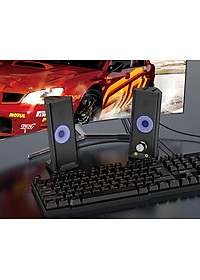 Loa máy tính cao cấp âm thanh sống động 2 trong 1 (bằng dây cắm và có bluetooth) OLAPLE - Hàng nhập khẩu