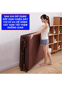 Giường gấp kiểu dáng hàn quốc Nikita NKT-HQ90