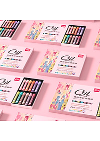  Bút sáp dầu chuyên dụng Deli - 24 Màu - 72131