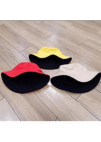 Nón tai bèo bucket trơn 2 mặt sử dụng được 2 màu khác nhau, phù hợp cho cả nam và nữ - Hạnh Dương