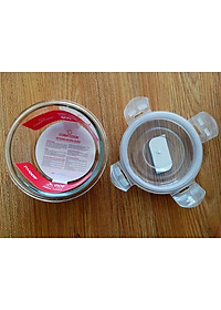 Bộ 5 hộp thủy tinh hộp đựng cơm trữ thức ăn thực phẩm trong tủ lạnh chịu nhiệt COBA'COOK 400ml- CCR45