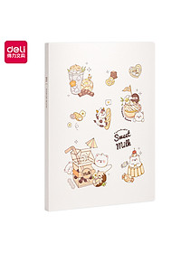 File Lá Đựng Tài Liệu A4 / Túi Tài Liệu Lá A4 30 Lá 40 Lá Màu Pastel Họa Tiết Cute Deli -Lưu Trữ Tài Liệu Chứng Từ Hồ Sơ Phù Hợp Học Sinh Văn Phòng - PQ312