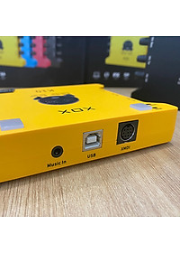Soundcard XOX K10 10th Jubilee phiên bản tiếng Anh 2021 chuyên hát Thu âm, Livestream Bigo, Facebook