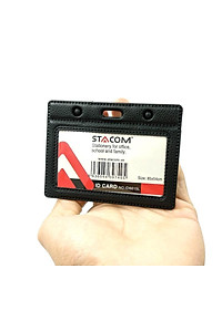 Bảng Tên Nhựa PU ID6615L - Màu Đen