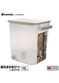 Thùng Nhựa Đựng Gạo Inomata 10Kg 1253