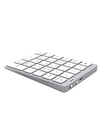 Bluetooth Bàn Phím Số Protable Hợp Kim Nhôm Không Dây Bao Da Bàn Phím Cho Ipad Android Windows Phone Mackbook Máy Tính Bảng