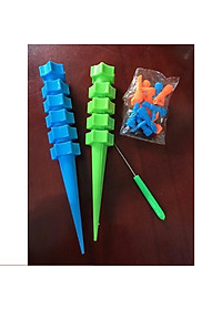 Combo Hộp 12 Vòi Tưới Cây Nhỏ Giọt Tự Động Có Van Chỉnh Theo Ý Muốn Tặng Cây Thông Lỗ Nghẹt PB1 206801-1