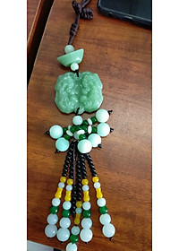 Cặp Nghê Xanh Phong Thủy Treo Xe Ô Tô Mang Tài Lộc Và May Mắn