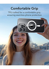 Ốp Lưng cho iPhone 16 Pro / iPhone 16 Pro Max ESR Zero Clear Case HaloLock - Hàng Chính Hãng