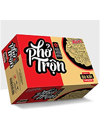 Thùng 12 Hộp Phở Trộn Bò Sốt Tương Đen Cung Đình Kool (80g / Hộp)