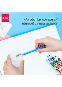 Bút chì màu nước cao cấp dạng cốc Deli - 12 / 24 / 36 / 48 màu - Kèm cọ và gọt theo ống màu - Phù hợp cho cả chuyên nghiệp và nghiệp dư - 68129/ 68130/ 68131/ 68132