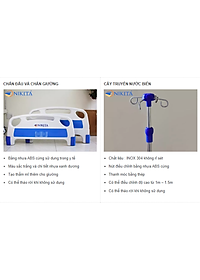 Giường bệnh Y tế, đa chức năng hỗ trợ chăm sóc người bệnh - Hàng chính hãng NIKITA