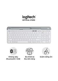 Bàn Phím Không Dây Bluetooth Logitech K580 - Hàng Chính Hãng