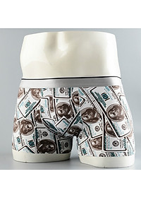 Hộp Combo 5 Sịp Lụa Boxer Nam Chất Mát Mịn Thông Thoáng