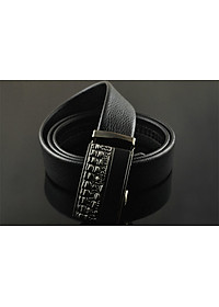 Thắt Lưng Nam Cao Cấp AT Leather P104 - Đen