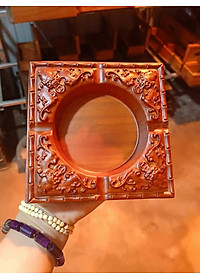 Gạt tàn thuốc gỗ hương khảm cao cấp siêu đẹp sang trọng