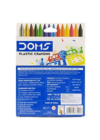 Hộp Bút Sáp Màu DOMS 14 Màu 7501