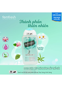 Dung dịch vệ sinh cho cả nữ và nam Femfresh Anh giúp làm sạch sẽ, thơm mát, ngăn ngừa viêm, ngứa, nấm phụ khoa - OZ Slim Store 