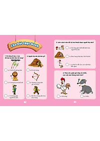 Sách - Truyện Ngụ Ngôn Và Câu Hỏi Thực Hành Ý Nghĩa - 95 Câu Chuyện Ngụ Ngôn Ý Nghĩa - 63 Câu Hỏi Thực Hành - Tập 2