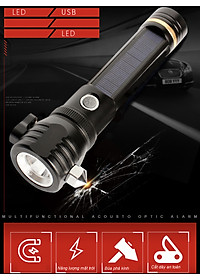 Đèn pin siêu sáng thoát hiểm 7 chức năng