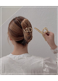 Kẹp Tóc Cặp Tóc Kim Loại Dễ Thương Phong Cách Hàn Quốc Thanh Lịch KT15