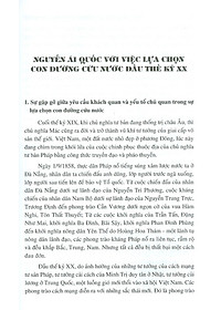 Theo Dòng Lịch Sử - Những Tìm Tòi Và Suy Ngẫm