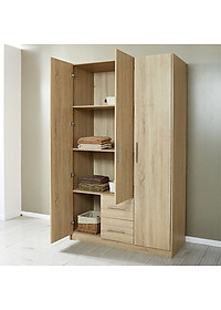 Tủ quần áo hiện đại sang trọng bằng gỗ công nghiệp SMLIFE Cepham