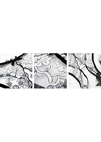  Quần lót nữ xẻ đáy quốn hút - Màu xanh biển