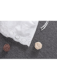 Bodysuit cho bé, áo liền quần sát nách cánh tiên dáng váy cực xinh kèm mũ cho bé gái từ 7-13kg (SR-737)