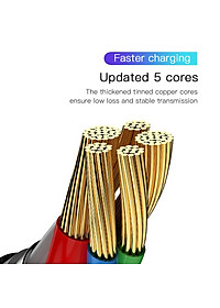 Cáp sạc Baseus 60W USB C sang Type-C cho điện thoại -Hàng Chính Hãng 