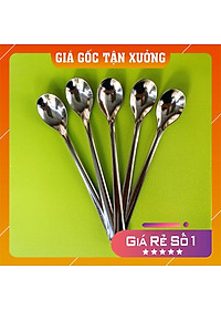 Muỗng các loại Inox chất lượng (Muỗng bầu, muỗng soup và muỗng cà phê) chất liệu 100% Inox bóng loáng kích thước 16x4cm