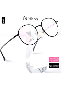 Gọng kính hợp kim thời trang nam nữ siêu nhẹ siêu bền OURESS JT6704