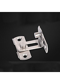Chốt Khóa Cài Cửa Góc Vuông 90 Độ Bằng Thép Không Gỉ