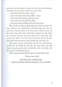 Combo 4 cuốn Giáo Trình Dành Cho Bậc Đại Học Hệ Không Chuyên Lý Luận Chính Trị: Giáo Trình Kinh Tế Chính Trị Mác – Lênin + Giáo Trình Lịch Sử Đảng Cộng Sản Việt Nam + Giáo Trình Chủ Nghĩa Xã Hội Khoa Học + Giáo Trình Tư Tưởng Hồ Chí Minh