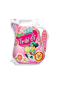 Thùng 24 Túi Nước Trái Cây Hương Ổi KUN 110ml/túi