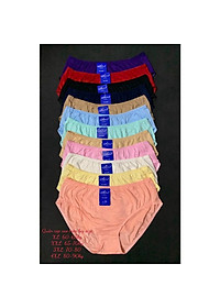 Set 05 quần lót nữ BIG SIZE Thun cotton Cạp cao Hàng Việt Nam(Từ 60kg đến 90kg)