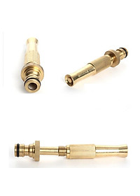 Bộ dây vòi xịt nước rửa xe, tưới cây . tăng áp 3 lần, loại 15m 206587 đầu đồng,cút đồng