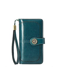 Ví Da Bò Cầm Tay Dáng Dài Thời Trang cao cấp Cho Nữ phong cách mới